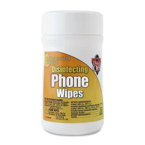 Falcon Disinfecting Phone Wipe - Wipe - Lemon Scent - White