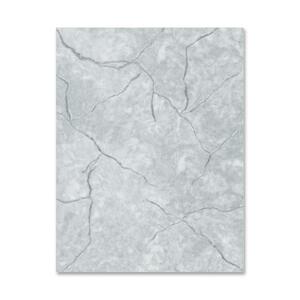 Geographics Marble-Gray Image Stationery - Letter - 8.5" x 11" - 100 x Sheet