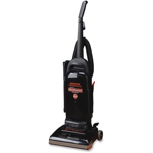 Hoover Commercial WindTunnel Clean-air Upright Vacuum Cleaner - 12A - Bagged - Black