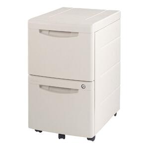 Iceberg Aspira Mobile Pedestal File - 3 Drawer - 5 - Plastic, Steel - 16.5" x 22" x 28" - Platinum