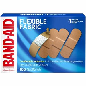 Band_Aid Flexible Fabric Adhesive Bandages