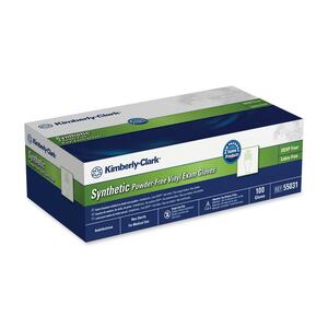 Kimberly-Clark Safeskin Powder-Free Exam Gloves - X-Large Size - Slip Resistant, Latex-free, Powder-free - 100 / Box - Clear
