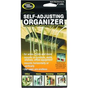 MASTER 00200 6 inch Cord Away Self-Adjusting Organizer