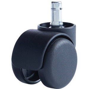 MASTER Safety Oversize Neck B Stem H Wheel Caster - 2" - 100lb per Caster - Black