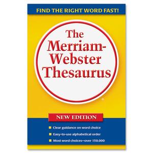 Thesaurus, 5-3/4"x8-1/2", Paperback, 688 Pages