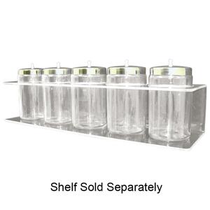 MABIS Clear Glass Sundry Jar - 1 Each - Glass - Clear