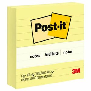 Notes 4"x4" Lined Pads - Click Image to Close