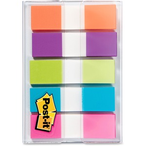 Flags 683-5CB, .47 in x 1.7 in Assorted Brights 24 pk/cs
