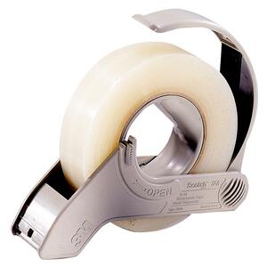 Scotch Stretchable Tape Dispenser - Holds Total 1 Tape(s) - Refillable - Adjustable Tension Mechanism - Beige