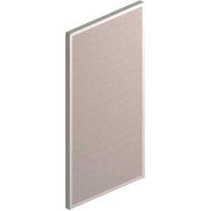 Maxon Parallel Panel - 66" Width x 2" Depth x 36" Height - Gray