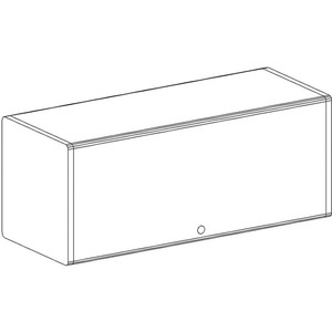 Maxon Overhead Storage - 36" - Steel - Gray