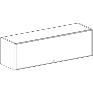 Maxon Overhead Storage - 48" - Steel - Gray
