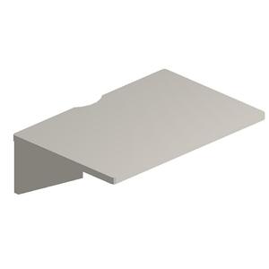 Maxon Parallel Worksurface - Rectangle - 24" x 36" - Steel, Aluminum - Gray