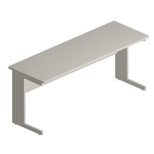 Maxon Panel System Workstation - Drawer, Drawer x 2975" x 1" - Steel, Steel - Gray