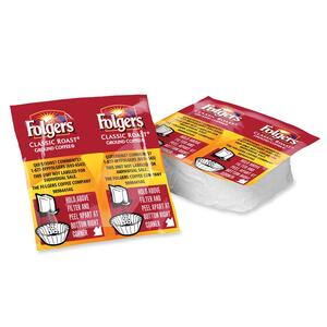 P&G Folgers Ultra Roast Coffee Packs - Ground - Ultra Roast - 0.8 oz Per Packet