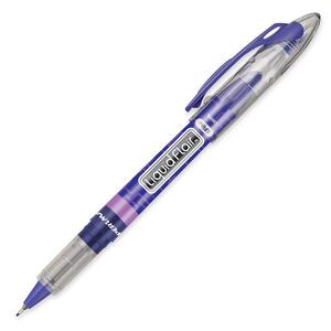 Paper Mate Liquid Expresso Pen - Purple Ink - Translucent Barrel - 1 Each