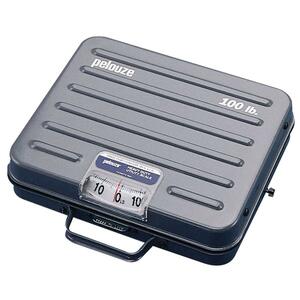 Pelouze P100S Heavy-duty Utility Postal Scale - Steel - Gray