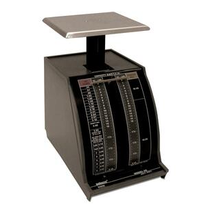 Pelouze X2 Postal Scale - Aluminum, Plastic - Dark Gray
