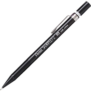Pentel Sharplet-2 Mechanical Pencil - 0.5 mm Lead Size - Black Barrel - 1 Each