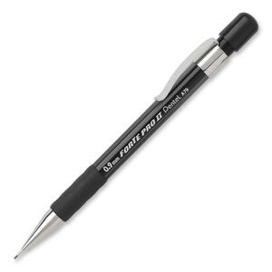 Pentel Forte Auto Pro II Pencil - 0.9 mm Lead Size - Black Barrel - 1 Each