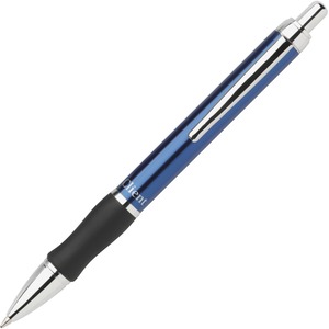 Pentel Client Retractable Ballpoint Pen - 0.5 mm Pen Point Size - Black Ink - Blue Barrel - 1 Each