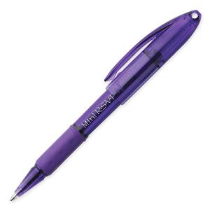 Pentel Mini RSVP Ballpoint Pen - Purple Ink - Violet Barrel - 1 Each