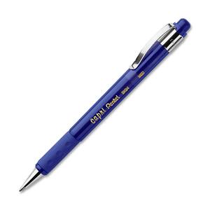 Pentel Capri Retractable Pen - Blue Ink - Blue Barrel - 12 / Dozen