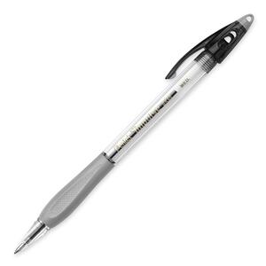 Pentel Impulse Translucent Barrel Ballpoint Pen - Black Ink - Translucent Barrel - 12 / Dozen