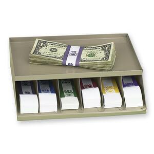 PM SecurIT Coin Wrap and Bill Strap Rack - Beige