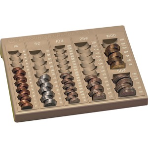 PM SecurIT Counter Change Cash Tray Bill - 6 Coin