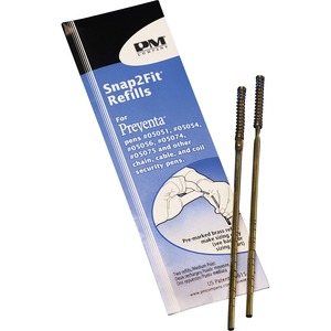 PM Aluminum Counter Pen Refill - Medium Point - Black For PM Company, MMF Industries Ballpoint Pen, Ballpoint Pen 2 / Pack