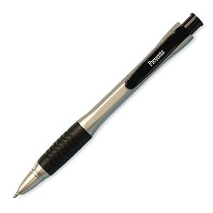 PM Preventa Contoured Retractable Ballpoint Pens - Black Ink - 12 / Dozen
