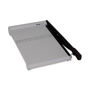 Martin Yale Premier PolyBoard Trimmer - Cuts 10 Sheet - 18" Cutting Length - Stainless Steel Blade - Gray