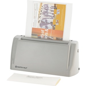 Martin Yale P6200 Desktop Letter Folder - 1800 Sheets/hour - C Fold - Gray