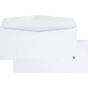 Quality Park Recycled Regular Business Envelopes - #10 (4.12" x 9.5") - 24lb - Gummed - 500 / Box - White