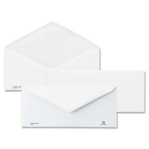 Quality Park Recycled Business Envelopes - #10 (4.12" x 9.5") - 24lb - Gummed - 500 / Box - Off-white
