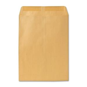 Quality Park Kraft Catalog Envelopes - #13 1/2 (10" x 13") - 20lb - Gummed - Kraft - 250 / Box - Kraft