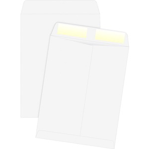 Quality Park Catalog Envelope - #13 1/2 (10" x 13") - 24lb - Gummed - Wove - 250 / Box - White