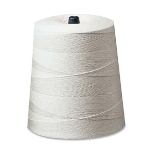 Quality Park All-Purpose Twine - Cotton - 16 Ply(s) - 3000 ft Length - White
