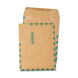 Quality Park Redi-Strip Envelope - 9.5" x 12.5" - 28lb - Self-sealing - 250 / Box - Kraft