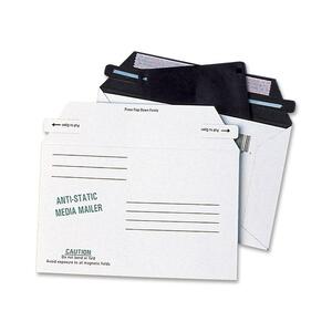 Quality Park 3.5" Diskette Mailer - 6.5" x 4.38" - Self-sealing - Paperboard - 25 / Box - White