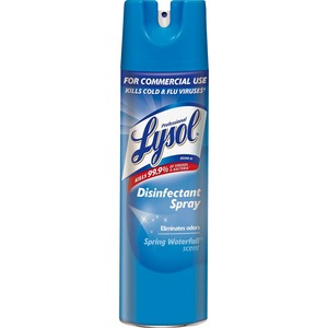 Lysol Disinfectant Spray - Aerosol - 19fl oz - Spring Waterfall Scent - Clear