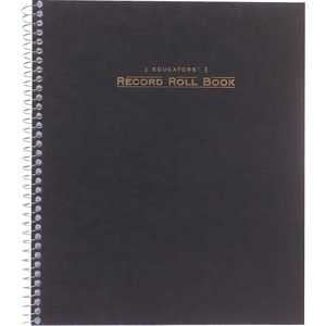 Roaring Spring Teacher's Roll Book - 8.5" x 11" - Assorted