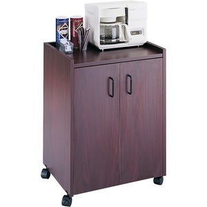 Mobile Gray Refreshment Utility Cart - Click Image to Close