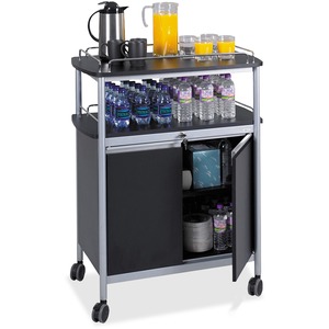 Chrome Mobile Beverage Cart - Click Image to Close