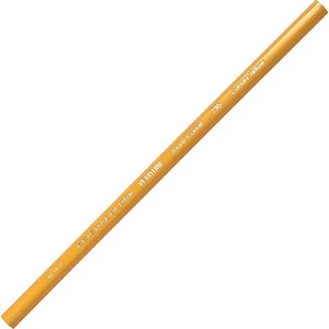 Sanford Verithin Colored Pencils - Canary Yellow Lead - Yellow Barrel - 12 / Dozen
