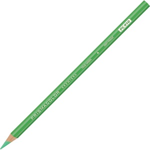 Sanford Prisma Color Art Pencils - True Green Lead - True Green Barrel - 12 / Dozen
