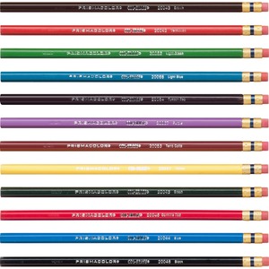 Prismacolor Col-Erase Pencils - Tuscan Red Lead, Terracotta Lead, Blue Lead, Carmine Red Lead - Assorted Barrel - 12 / Set