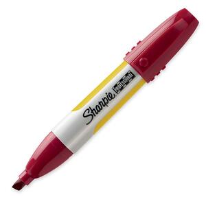 Sanford Professional Chisel Tip Markers - Chisel Marker Point Style - Red Ink - 1 Each