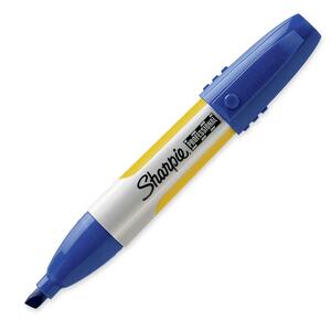 Sanford Professional Chisel Tip Markers - Chisel Marker Point Style - Blue Ink - 1 Each